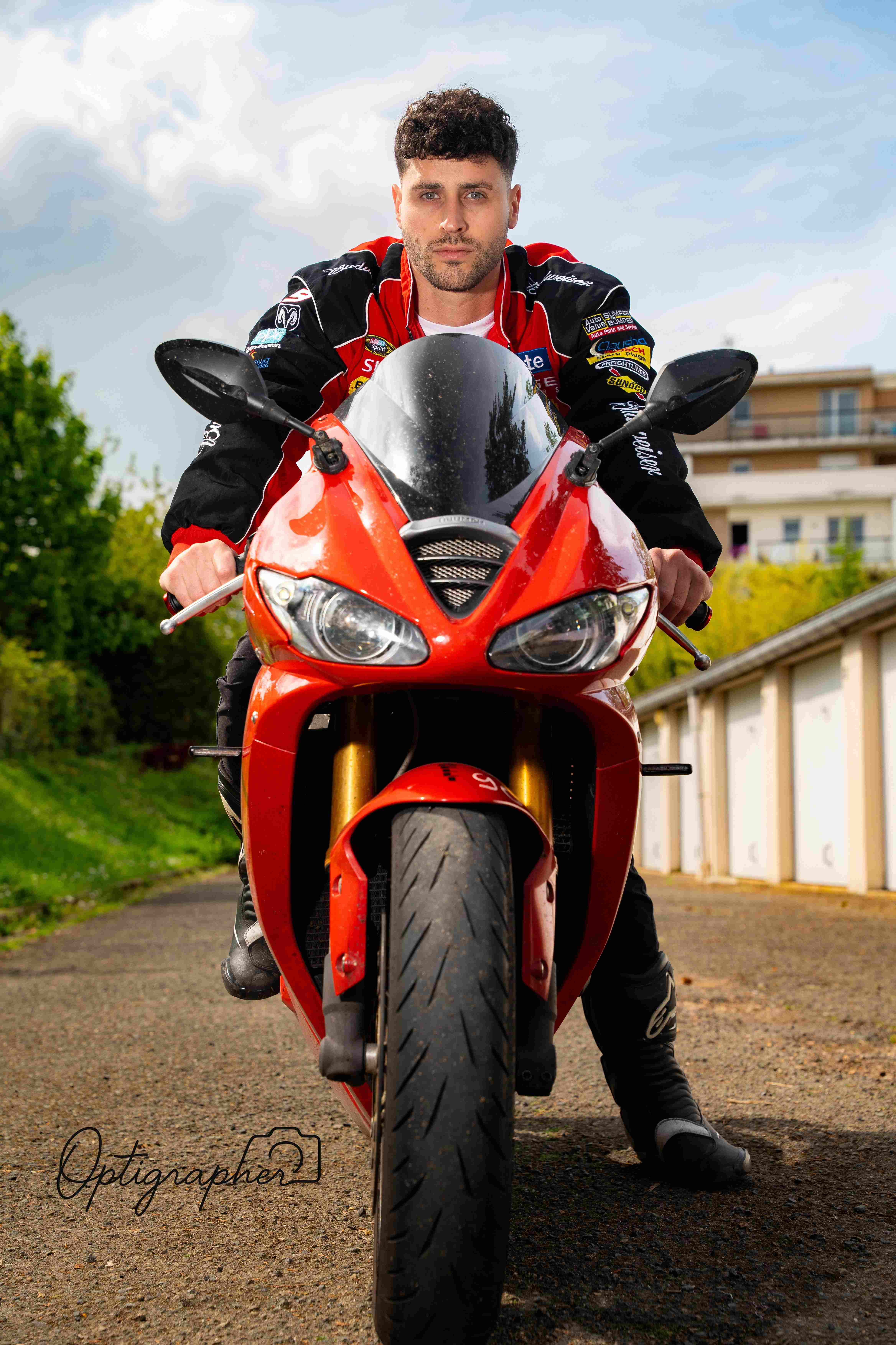 Portrait professionnel moto à Lyon